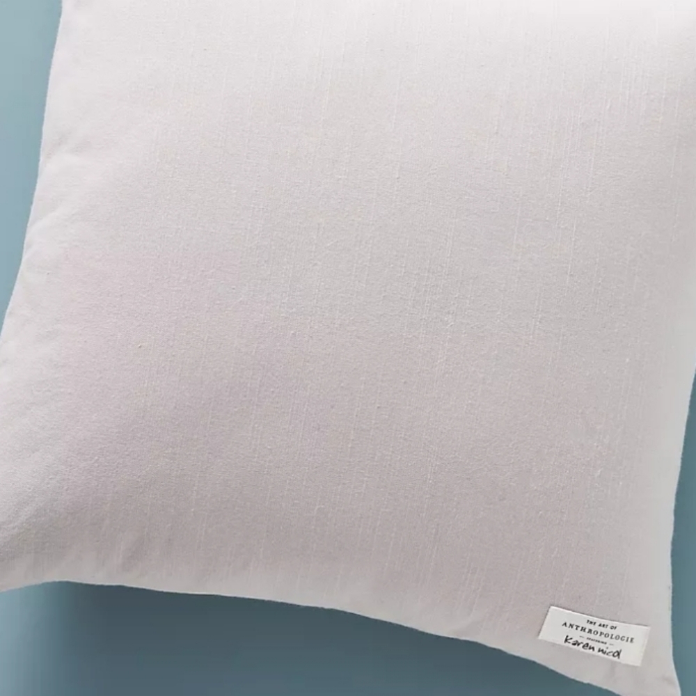 Karen Nicol Embroidered Wintertime Pillow - Picture 3 of 7